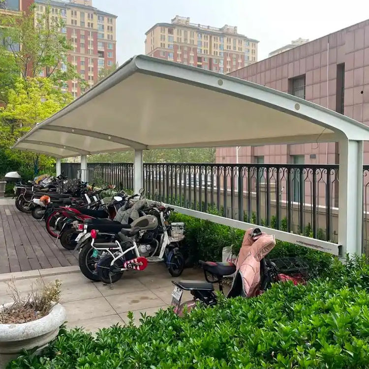 云龙县膜结构电动车棚